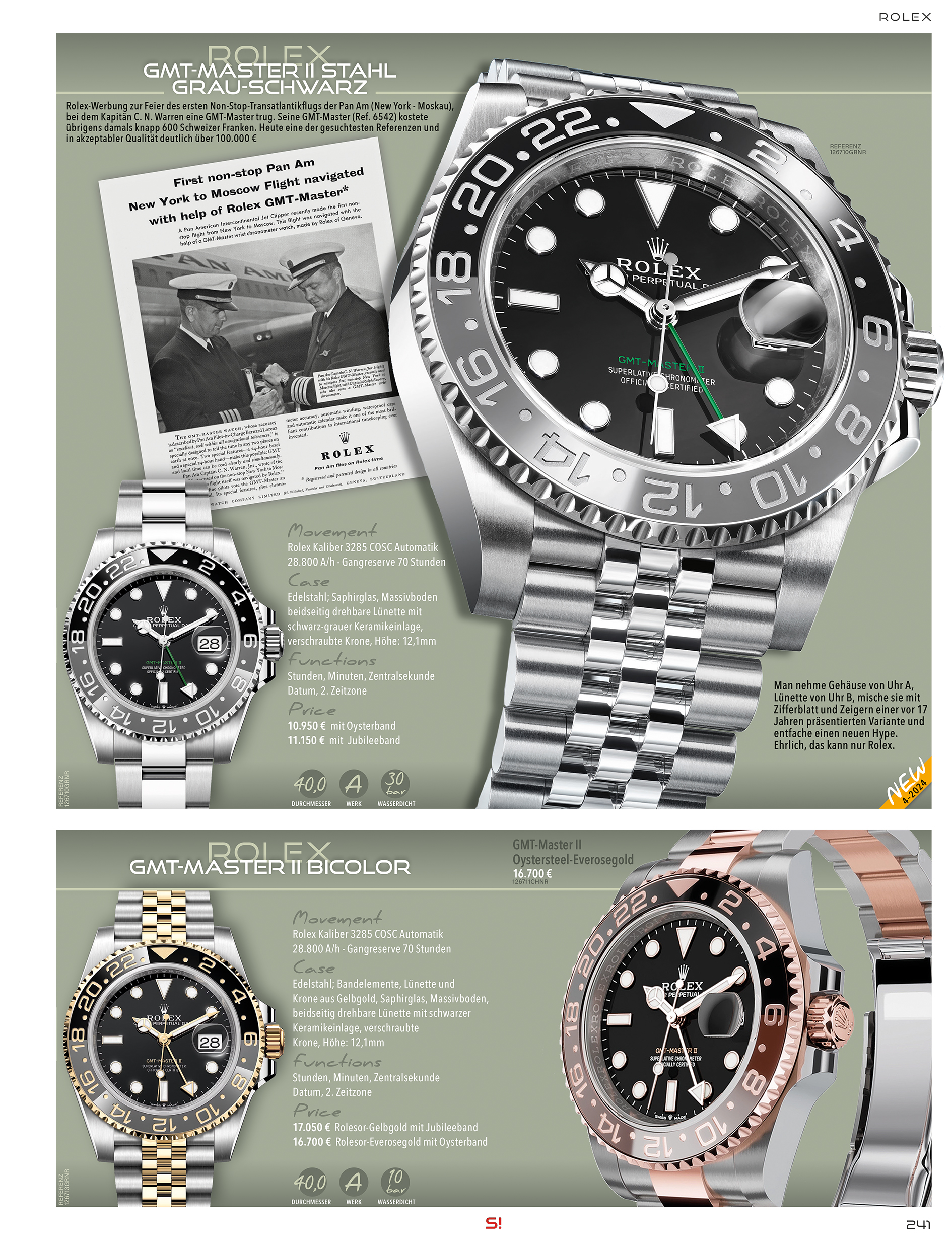 Uhren Exclusiv Sommer 2024