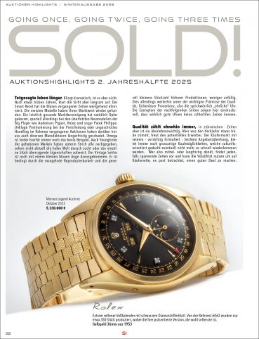 UHREN EXCLUSIV Winter 2026