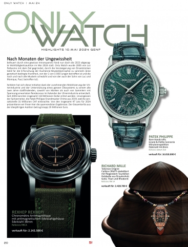 Uhren Exclusiv Sommer 2024