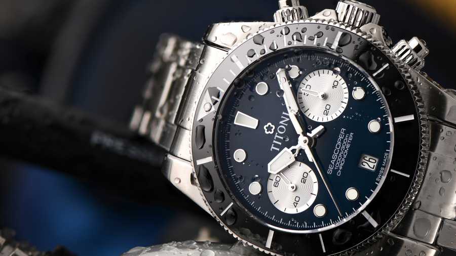 Titoni - 300 Bi-Compax Chronograph