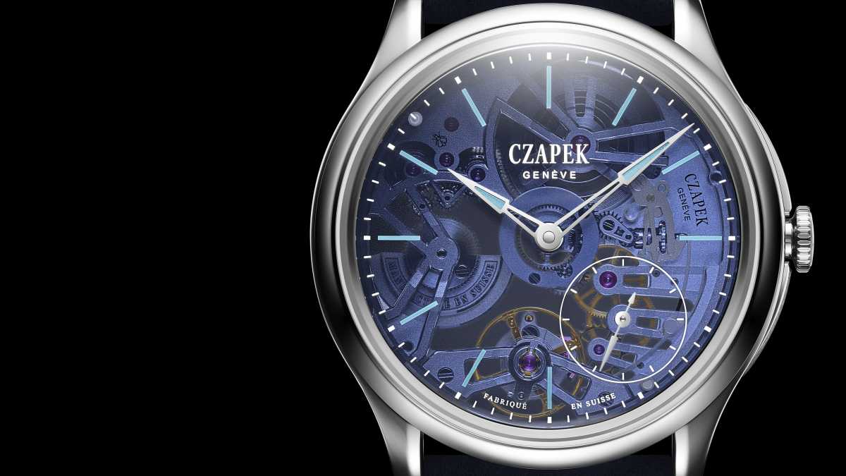 Czapek - Promenade Transparencies Aqua Blue