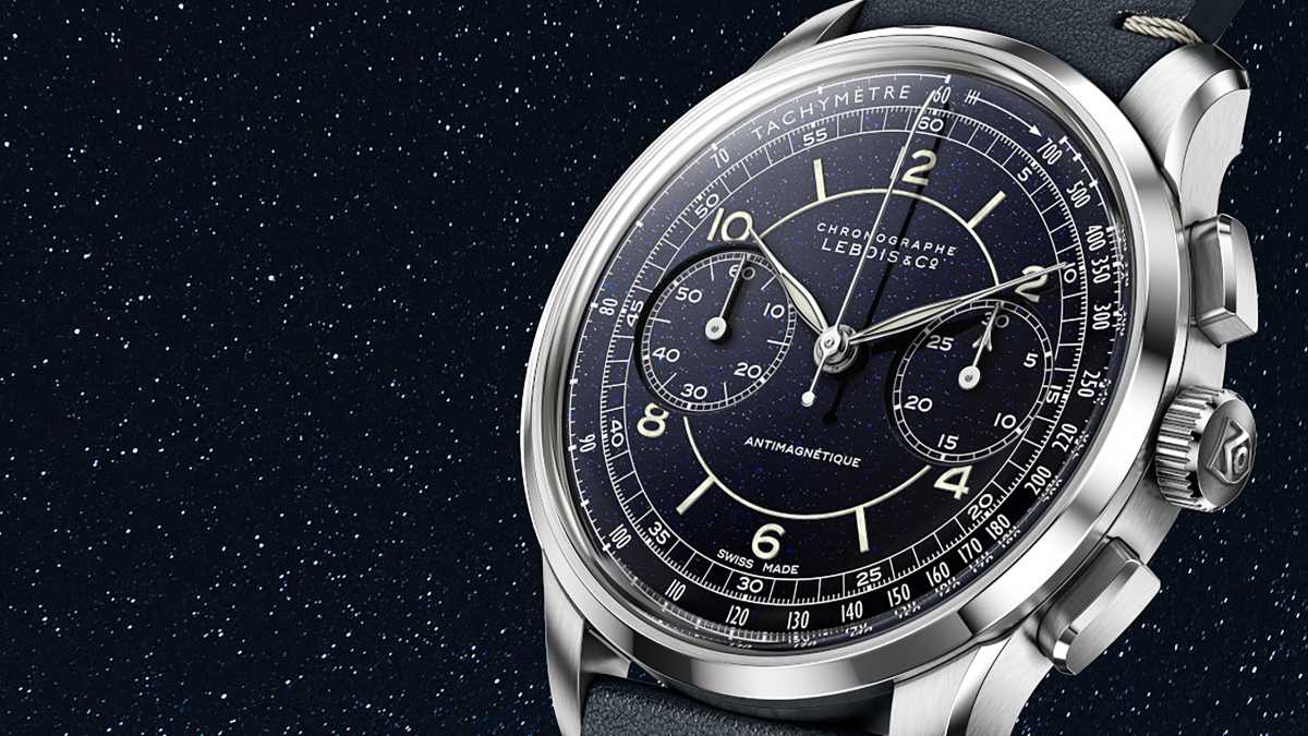 Lebois &amp; Co. - Heritage Sector Chronograph Aventurine